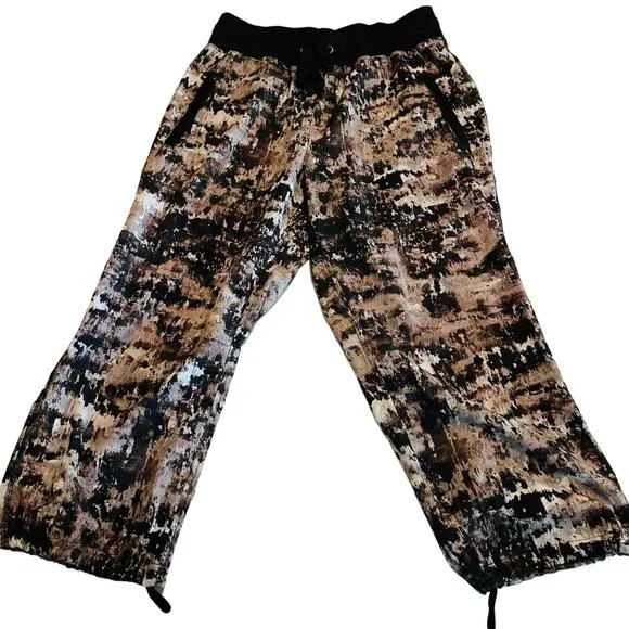 RBX Women's S Camo Jogger Pants Capris - Picture 1 of 7
